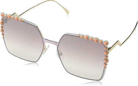 Fendi Sunglasses 0259/s 035J Pink With brown mirror 